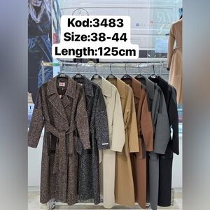 Stylish Long Coats in Various Colors